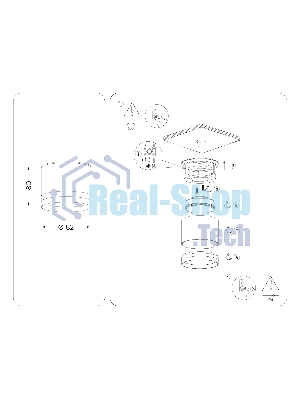 Светильник Ambrella light TN6572 BK черный IP44 GX53 max 15W D82*65