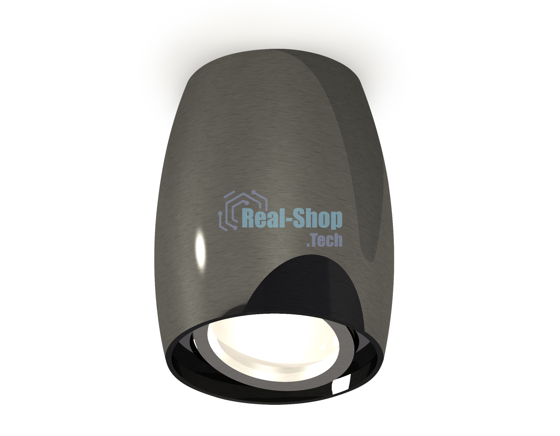 Светильник Ambrella Light XS1123001 DCH/PSL черный хром/серебро полированное MR16 GU5.3 (C1123, N7003)