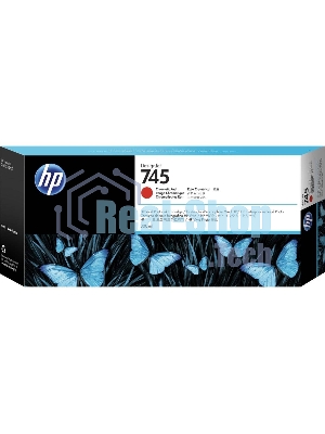Картридж струйный HP 745 300мл хроматический красный