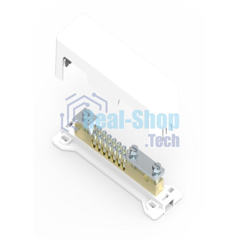 Шина уравнивания потенциалов ДКС NE1001 10х4-25кв.мм 1х50кв.мм 1х4х30мм с пласт. опорой