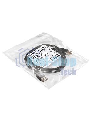 Удлинитель USB 2.0 ExeGate EX-CCF-USB2-AMAF-1.8F (Am/Af, позолоченные контакты, ферритовые кольца, 1,8м)