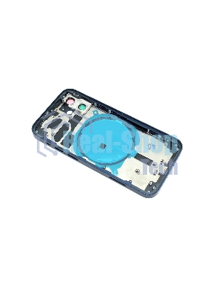 Задняя крышка (корпус) в сборе с рамкой для Apple iPhone 12 Mini синяя