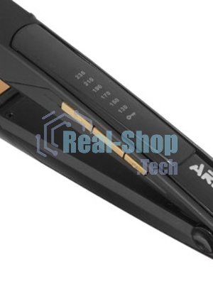 Выпрямитель для волос ARESA AR-3333 черный/золотистый, 235 °C, 6 режимов