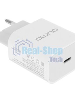 Сетевое зарядное устройство Qumo Energy light (Charger 0051) PD 20W, 1USB, Type-C, белый