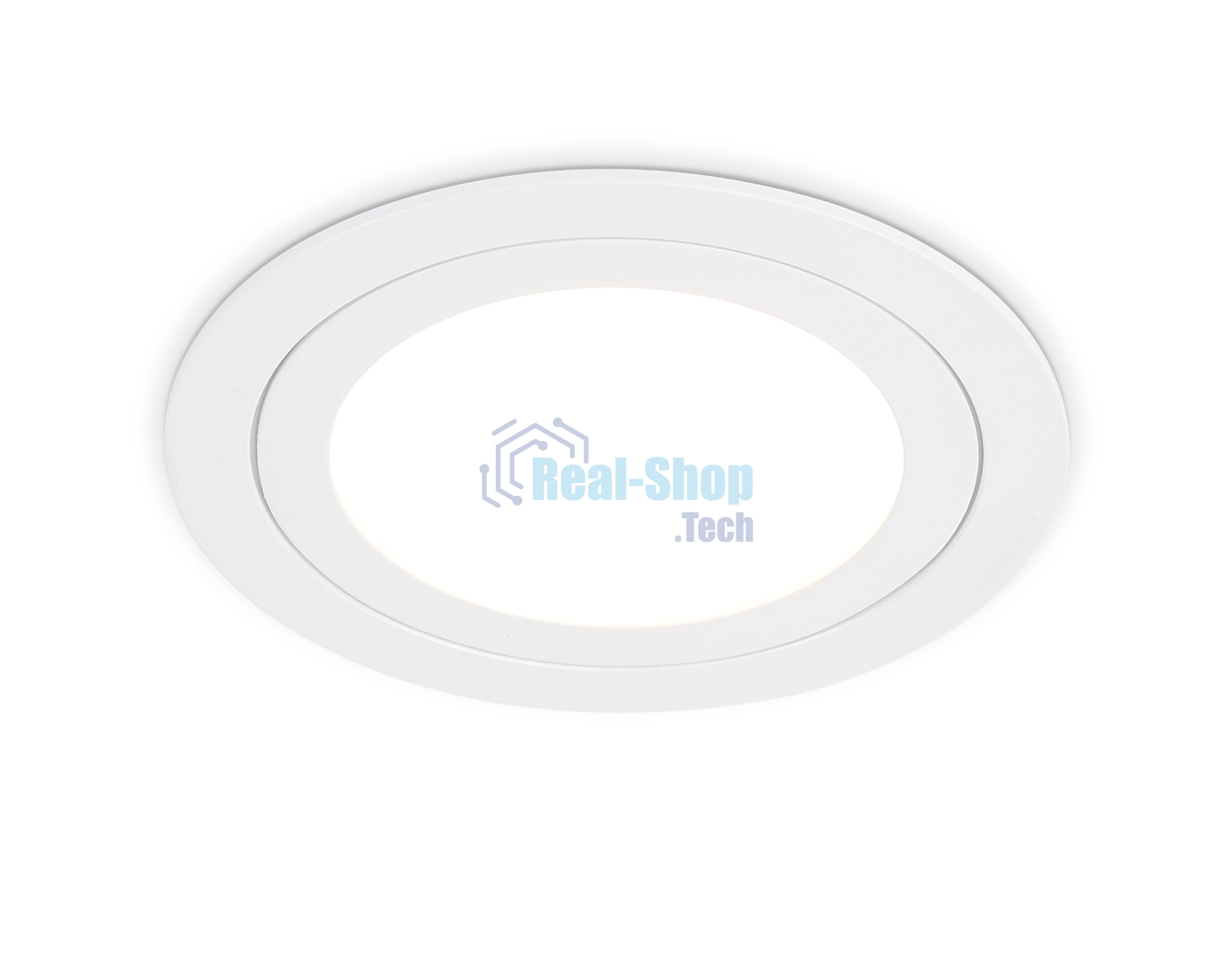 Светильник Ambrella light TN6601 WH белый IP44 GX53 max 15W D110*23