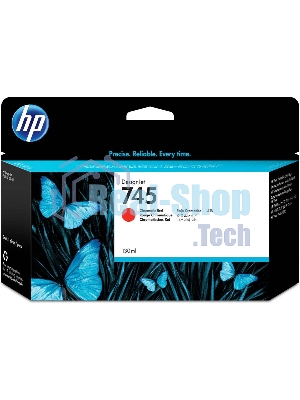 Картридж струйный HP 745 Хроматический красный для HP DesignJet, 130мл