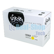 Картридж лазерный Sakura CE262A для HP Color LaserJet CP4020/4025/4520/4525, желтый, 11000 к.