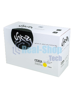 Картридж лазерный Sakura CE262A для HP Color LaserJet CP4020/4025/4520/4525, желтый, 11000 к.
