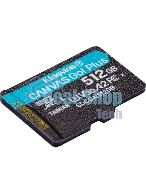 Флеш карта microSDXC 512Gb Kingston SDCG4/512GbSP Canvas Go! Plus V30 A2 w/o adapter