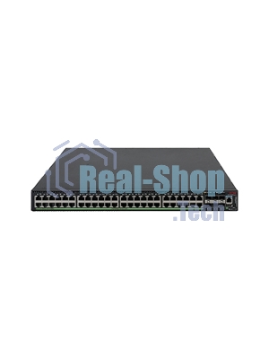 Коммутатор H3C S5570S-54S-PWR-EI-A L3 Ethernet Switch with 48*10/100/1000BASE-T Ports and 6*1G/10G BASE-X SFP Plus Ports, Without Power Supplies, PoE+