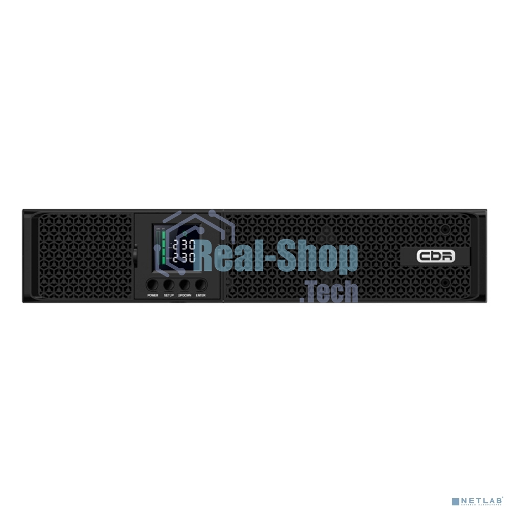 Источник бесперебойного питания CBR PLS-1.5KRT-8I-LCHERSC Line Interactive Smart 1500/1350 RT 8 x C13, LCD, HID-USB, RS232, EPO, SNMP slot