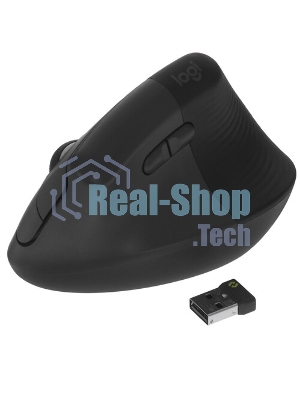Мышь беспроводная Logitech Lift графитовый, 4000 dpi, радиоканал, Bluetooth, USB, кнопки - 6