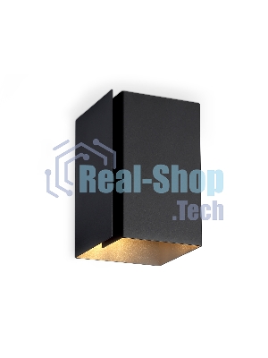Светильник потолочный TN5113 BK черный E27 max 40W 120*80*80