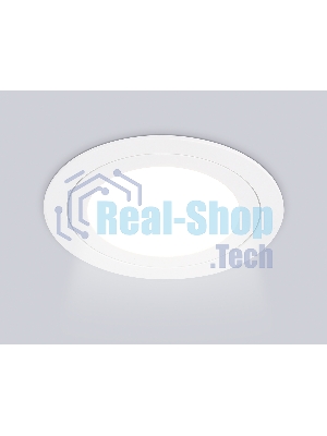 Светильник Ambrella light TN6601 WH белый IP44 GX53 max 15W D110*23