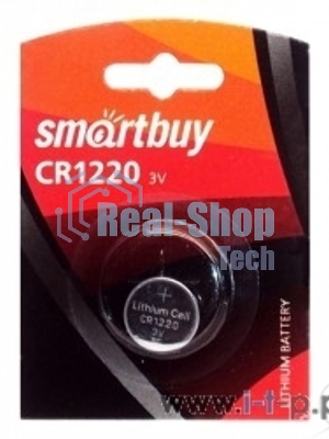Батарейка Smartbuy CR1220/1B (12/720) (SBBL-1220-1B) (1 шт. в уп-ке)
