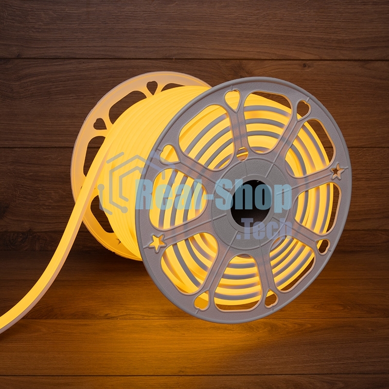 Гибкий неон Neon-night LED SMD, форма – D, 16х16 мм, желтый, 120 LED/м, бухта 50 м