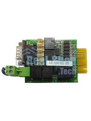 Релейная карта POWERCOM AS400 mini, сухие контакты с гальванической развязкой, для ИБП серий MAS/MRT/MAC./Powercom AS400 mini dry contact I/O card for MAS/MRT/MAC.