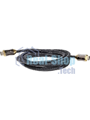 Кабель HDMI 19M/M,ver. 2.1, 8K@60 Hz 3m метал разъемы, нейлоновая оплетка Telecom TCG300-3M