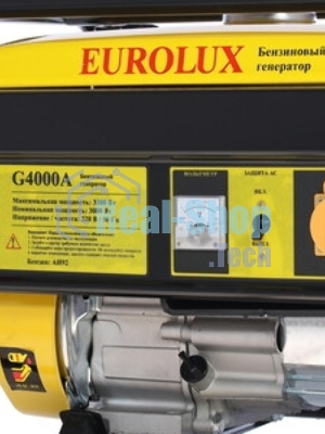 Электрогенератор бензиновый Eurolux G4000A, 3.3 кВт, 68 дБ, 39 кг