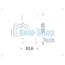 Шинопровод накладной GL1003 WH белый IP20 220V 2000*30.6*56