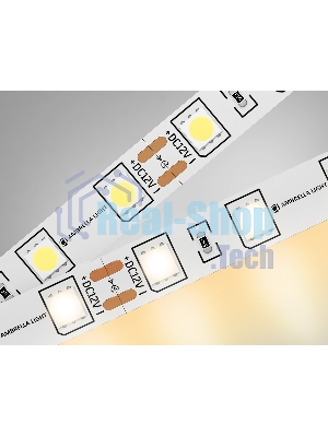Светодиодная лента Ambrella light GS2001 5050 60Led/ 14.4W m/ 12V IP20 3000K/ 5000*10*1.87mm (2 конт.)