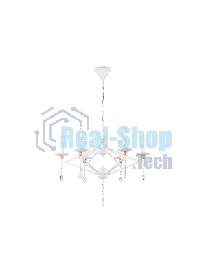 Светильник Ambrella light TR9596/6 WH белый E14/6 max 40W D660*880