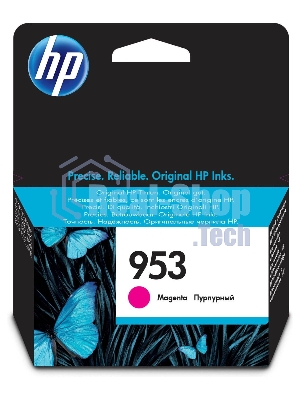 Картридж струйный HP 953 F6U13AE пурпурный для HP OJP 8710/8715/8720/8730/8210/8725 (700 стр.)
