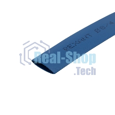 Трубка термоусаживаемая Rexant 8.0/4.0мм синяя. ролик 2.44м
