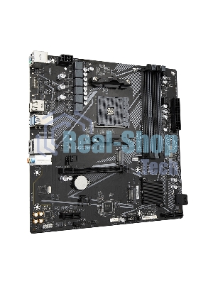 Материнская плата Gigabyte B550M K, AM4, AMD B550, 4xDDR4, 4xSATA, 2xM.2, 1xPCIe 4.0 x16, 1xPCIe x1, 1xHDMI, 1xDP, 1x 1Gb LAN, 4xUSB-A 3.2 Gen 1, 4xUSB-A 2.0, 3x3.5 мм, 7.1, mATX