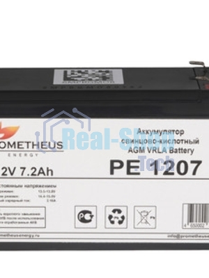 Батарея для ИБП Prometheus Energy РЕ1207 12В 7.2А·ч
