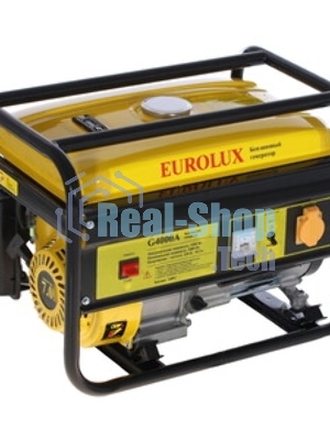 Электрогенератор бензиновый Eurolux G4000A, 3.3 кВт, 68 дБ, 39 кг