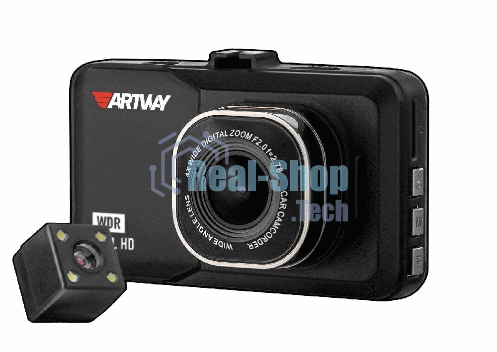 Видеорегистратор Artway AV-394 с двумя камерами 3