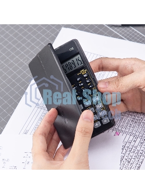 Калькулятор научный Deli E1711 черный 8+2-разр.