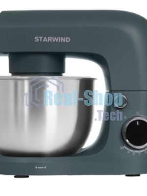 Миксер Starwind SPM2151 серый, стационарный, 1500 Вт, 4.2 л, 10 скоростей