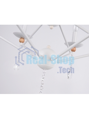 Светильник Ambrella light TR9596/6 WH белый E14/6 max 40W D660*880