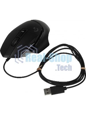 Мышь проводная Logitech G502 X черный, 25600 dpi, USB, кнопки - 13