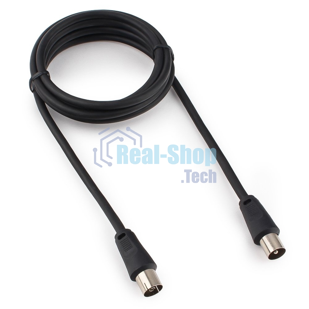 Кабель телевизионный Cablexpert Coaxial M/F, 1.8м