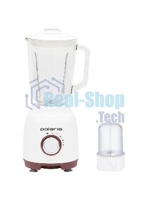 Блендер стационарный Polaris PTB 0821G белый/Красный