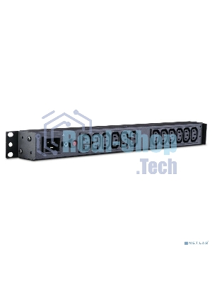 Блок распределения питания PDU CyberPower PDU83401 Basic 1U type, 16Amp, 12 IEC outlets