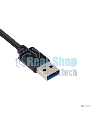 USB-концентратор 4-в-1 ExeGate DUB-331T (кабель-адаптер USB3.0 --> 3xUSB2.0, 1xUSB3.0, Plug&Play, черный)