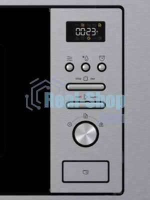 Встраиваемая микроволновая печь Gorenje BM201AG1X нержавеющая сталь, 20 л, 800 Вт, переключатели - поворотный механизм/кнопки
