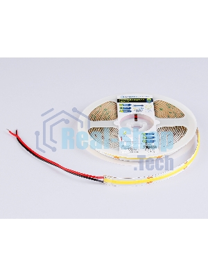 Светодиодная лента Ambrella light GS4753 COB 528Led/14W m/ 24V IP20 6500K/ 5m*10mm*2mm (2 конт.)