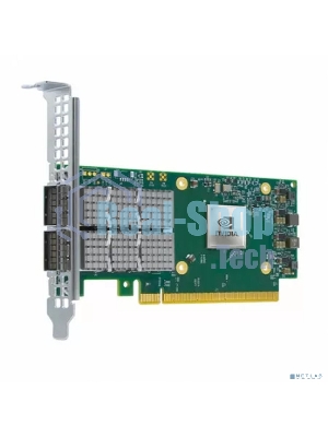 Сетевая карта ConnectX®-6 Dx EN adapter card, 100GbE, Dual-port QSFP56, PCIe 4.0 x16, Crypto and Secure Boot, Tall Bracket