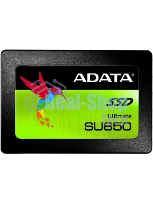Накопитель SSD ADATA SU650, 240Gb, SATA III, 2.5