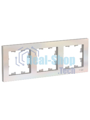 Рамка 3-м AtlasDesign универс. жемчуг SchE ATN000403