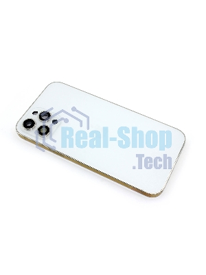 Задняя крышка (корпус) в сборе с рамкой для Apple iPhone 12 Pro Max белый