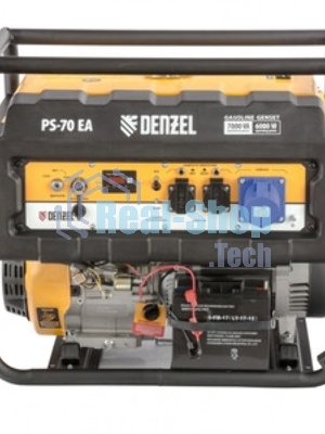 Электрогенератор бензиновый Denzel PS 70 EA, 7 кВт, 85 дБ, 88 кг