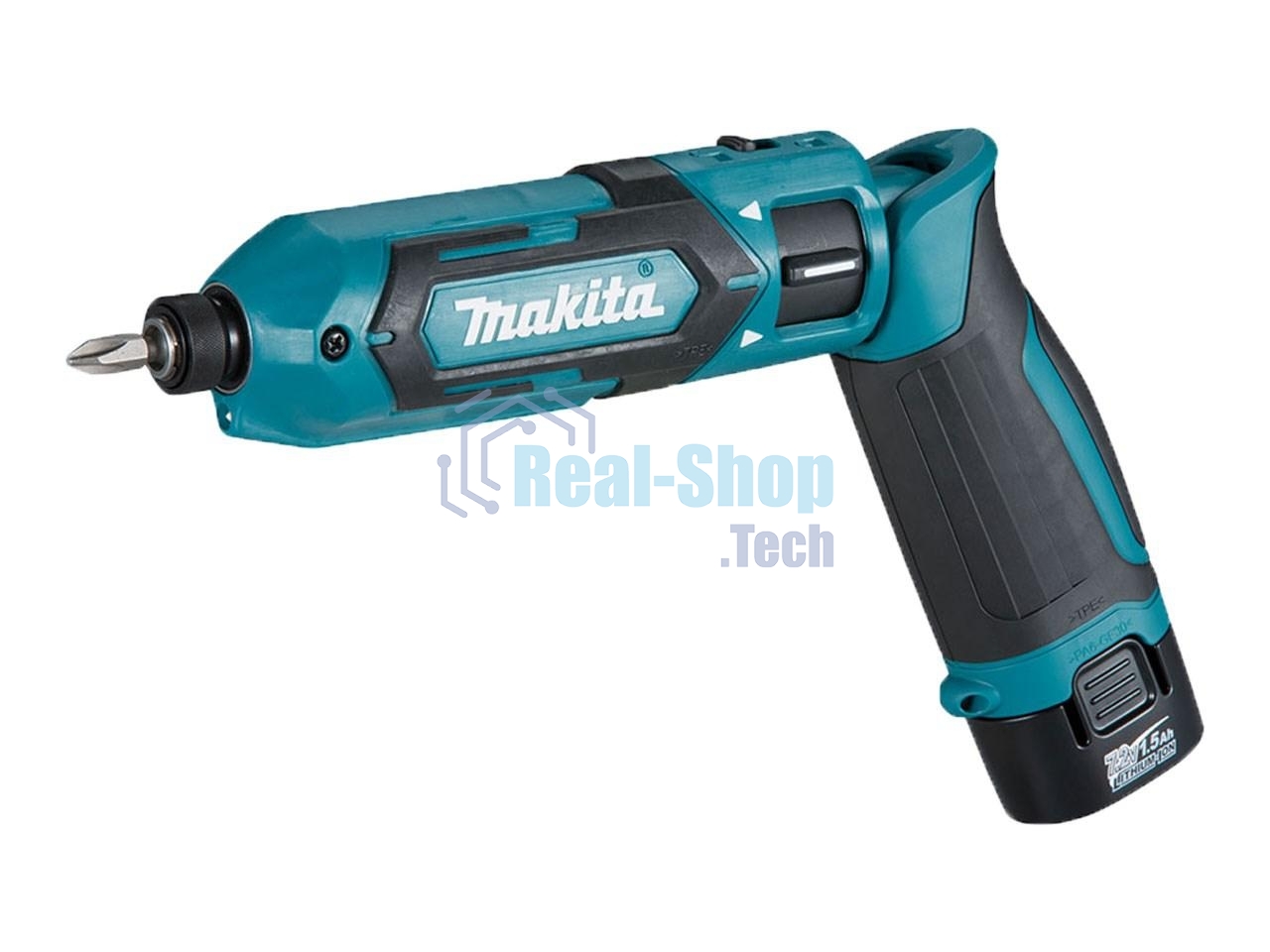 Отвертка аккумуляторная MAKITA TD022DSEак уд 7.2В 2х1Ач Li-Ion 2450об/м 25Нм 1/4'' 0.56кг сумка подсветка