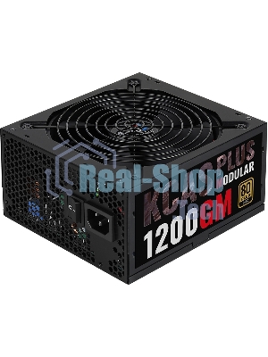 Блок питания Aerocool/Formula 1200W Retail KCAS PLUS 1200GM, 80 PLUS Gold, ATX v2.4, модульный, fan 14cm, 8x PCI-E [6+2-Pin], 10x SATA, 6x MOLEX