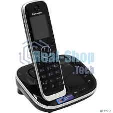 Телефон беспроводной (DECT) Panasonic KX-TGJ320RUB ной, АОН, черный, автоответчик